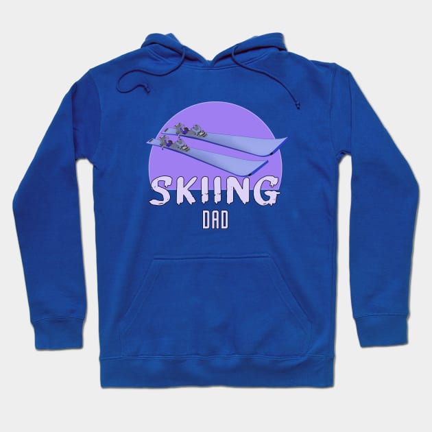 Skiing Dad Hoodie by DiegoCarvalho